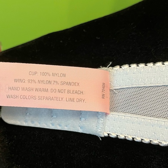 Romantic pastel Blue Rainbow Lace Corset Lingerie Bra, Size 34c, NWOT - Picture 6 of 8